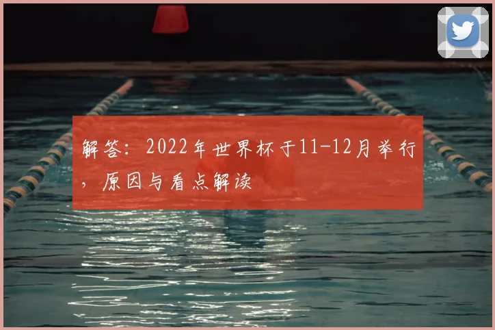 解答：2022年世界杯于11-12月举行，原因与看点解读